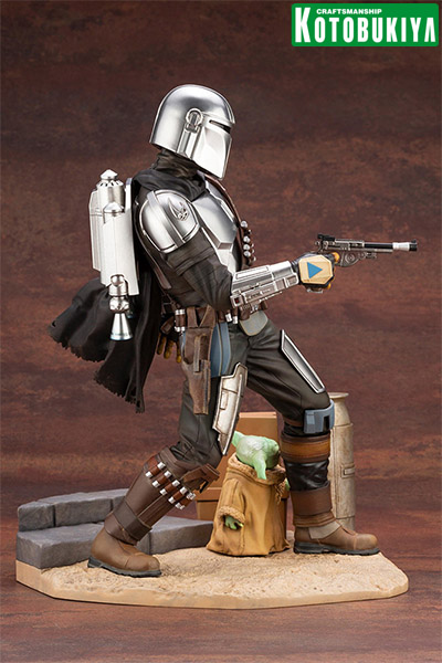 Kotobukiya Star Wars Mandalorian and The Child ARTFX PVC Statue